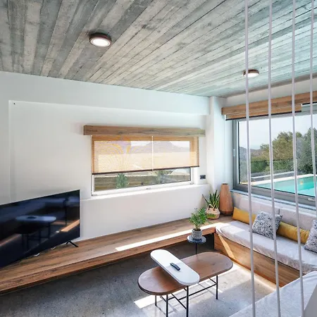 וילה New Modern Domus Rodia With Private Pool & Bbq, 4km From Nearest *