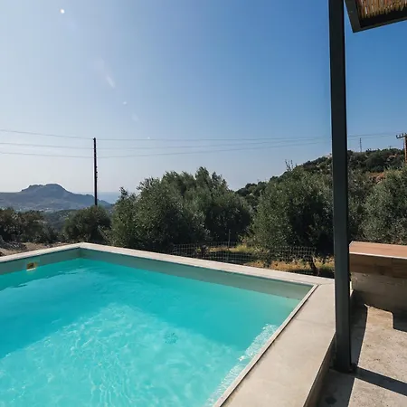 New Modern Domus Rodia With Private Pool & Bbq, 4km From Nearest