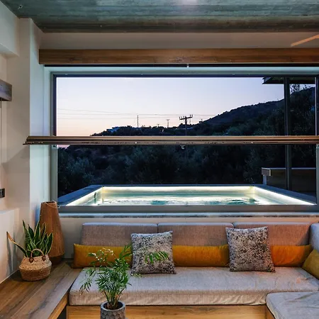 New Modern Domus Rodia With Private Pool & Bbq, 4km From Nearest