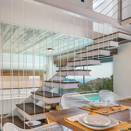 New Modern Domus Rodia With Private Pool & Bbq, 4km From Nearest Villa Mariou